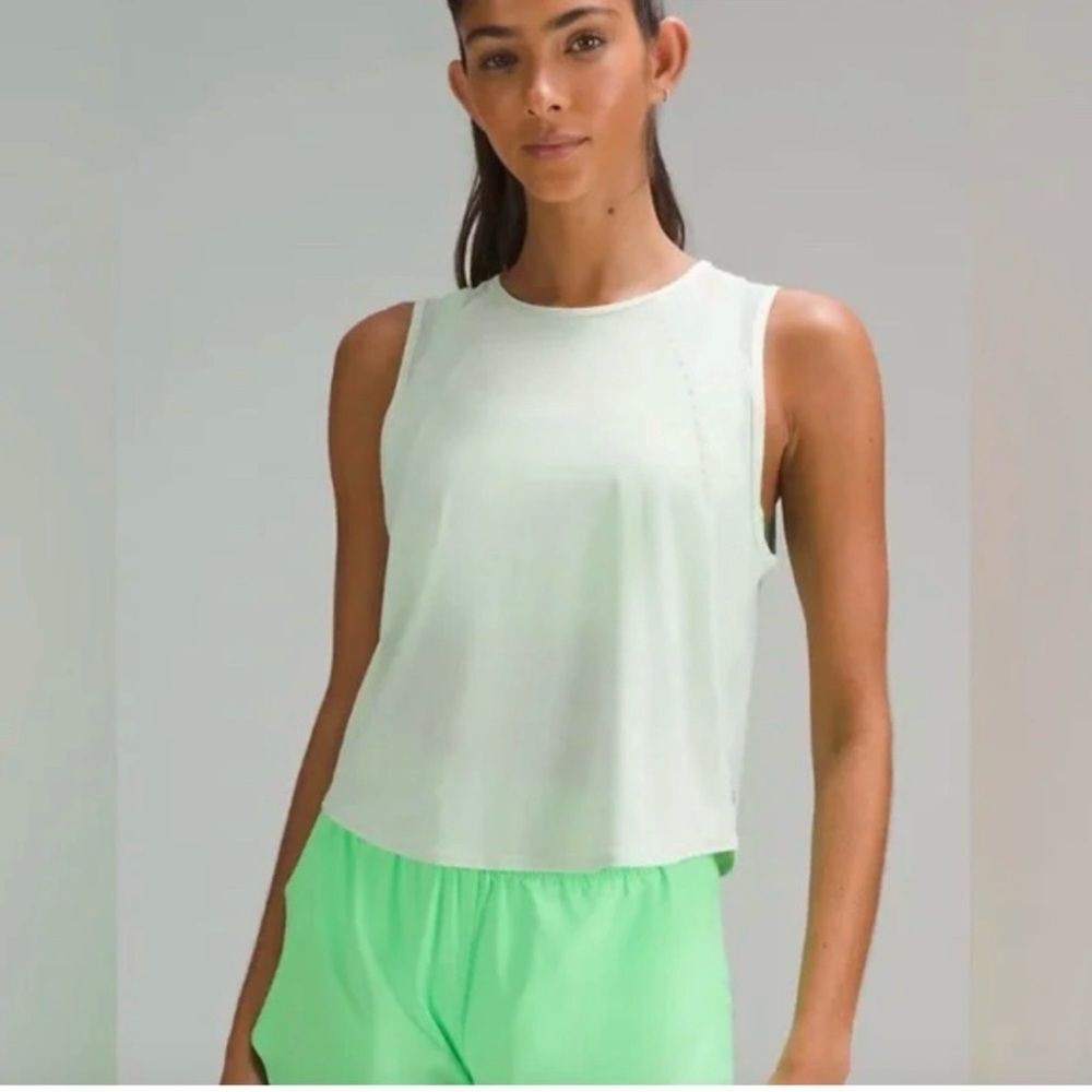 Lululemon Sculpt Cropped Kohlrabi Green Light Green KOGR Size 14